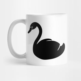 Swan Silhouette Mug